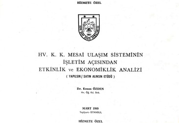 Hava Harp Okulu Kenan Özden Araştırma Projesi Yayınları
